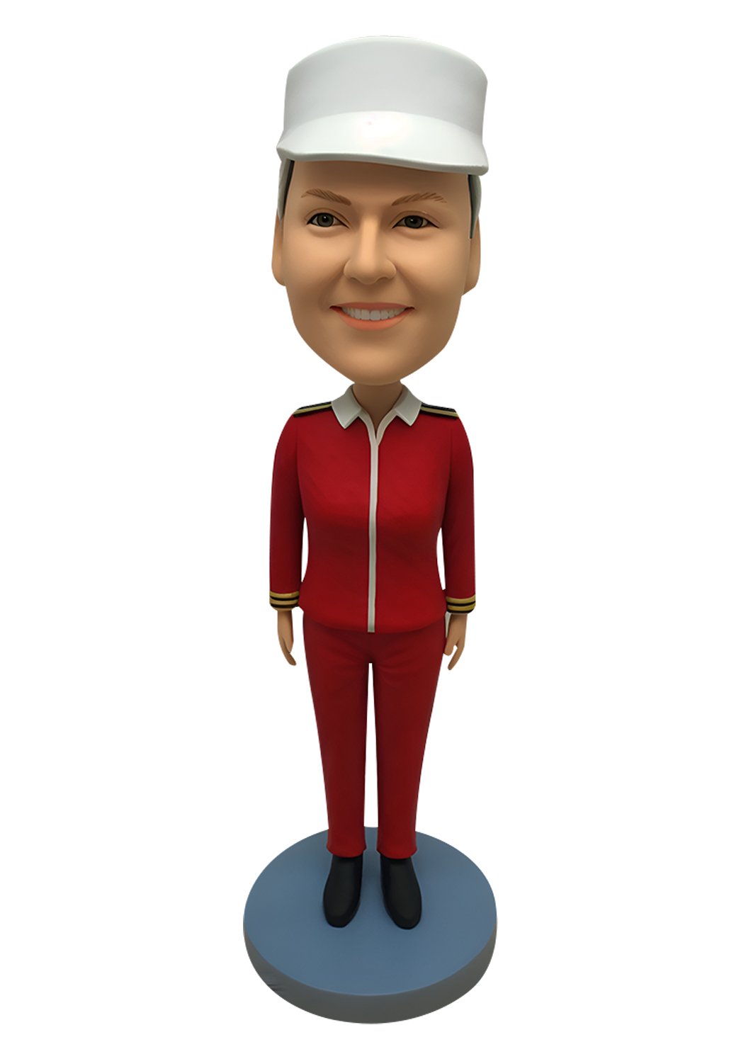 Airline Stewardess Custom Bobblehead-10