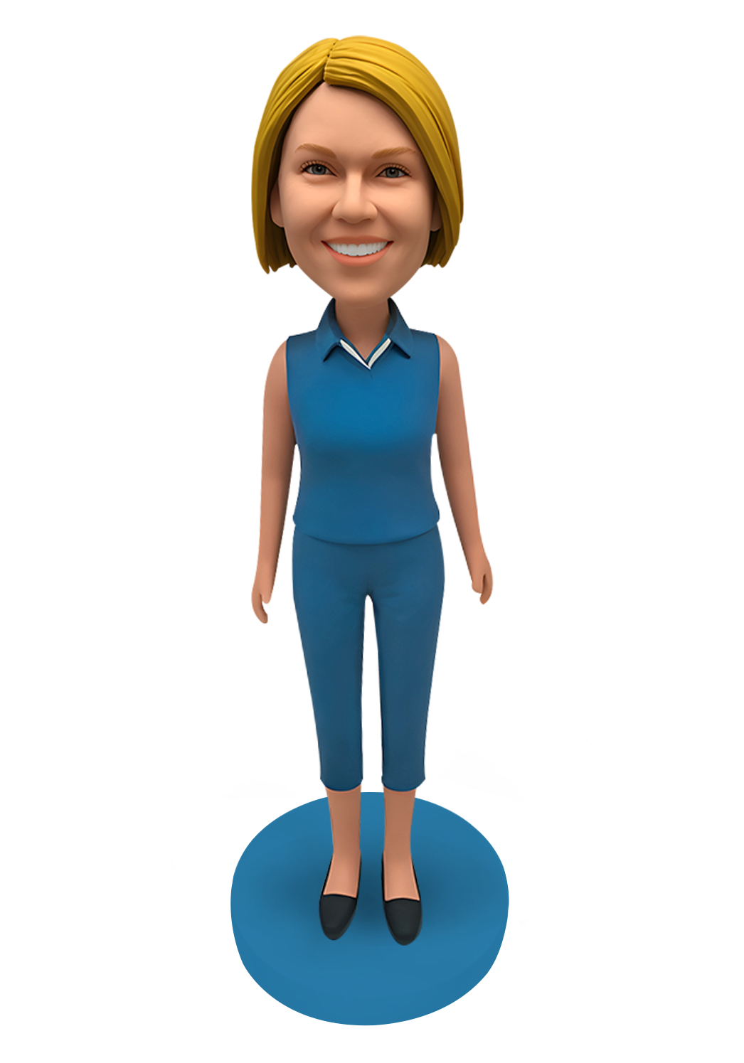 Airline Stewardess Custom Bobblehead-32