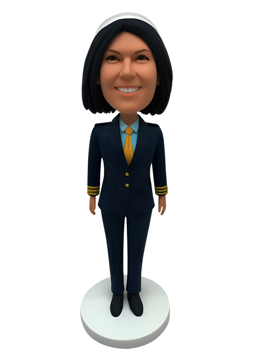 Airline Stewardess Custom Bobblehead-6