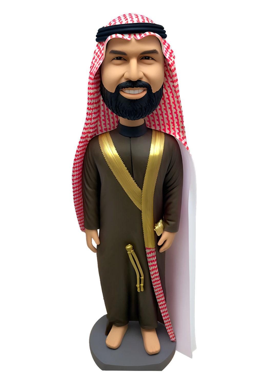 Arab Outfit Custom Bobblehead-3