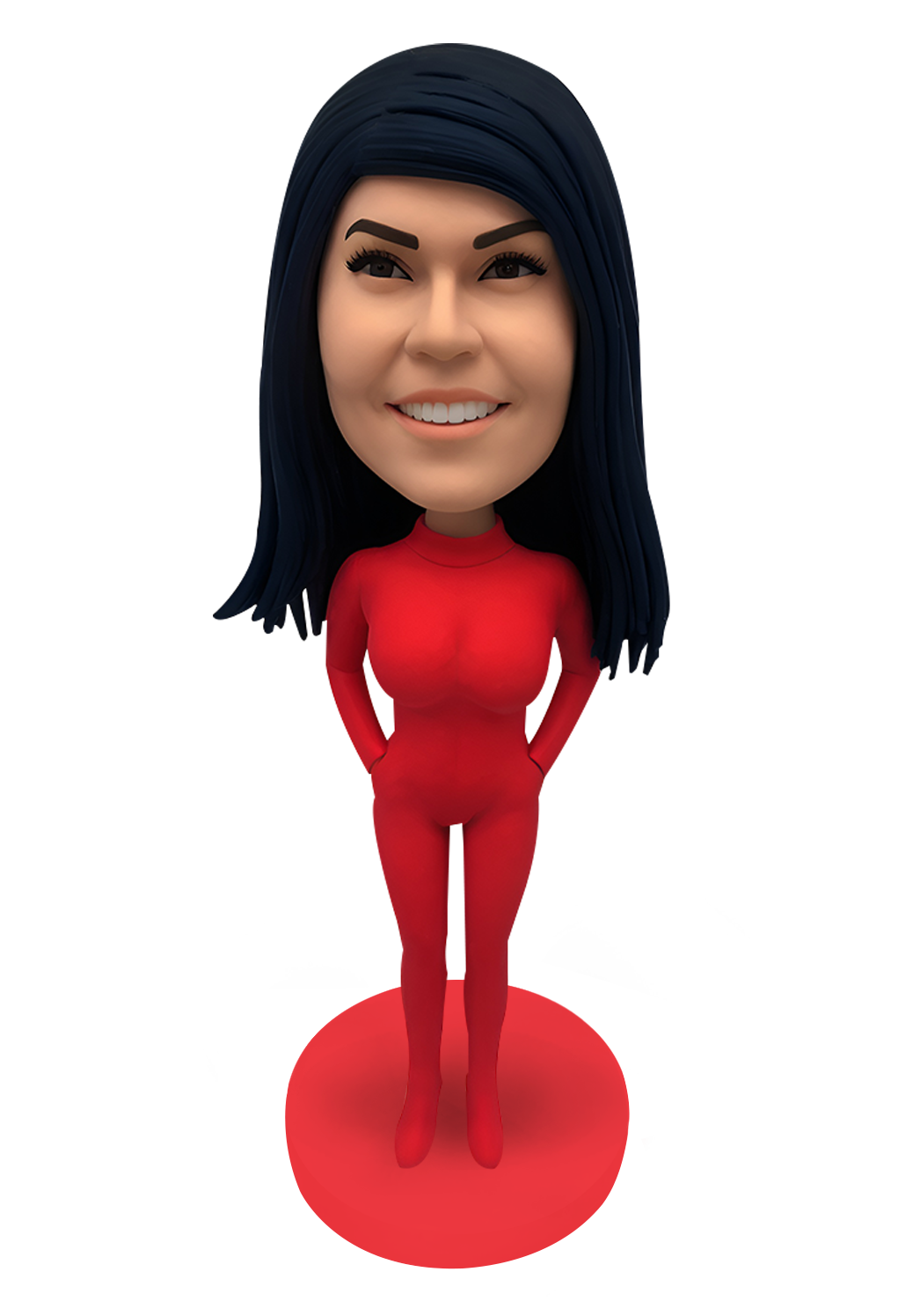 Bodysuit Girl Custom Bobblehead-6