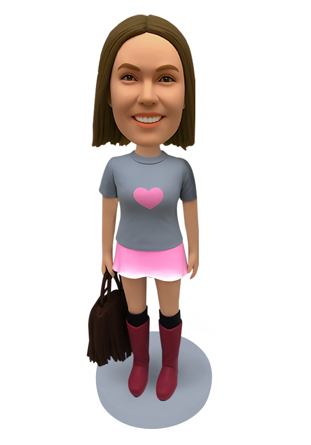 Boots Girl Custom Bobblehead-10