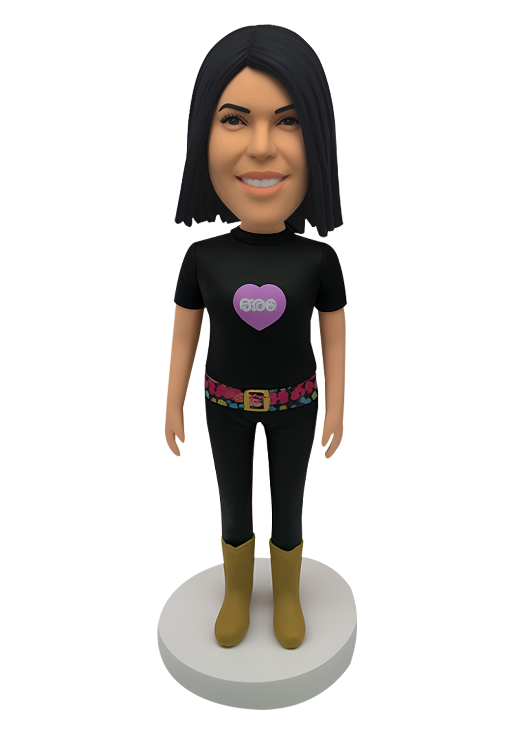 Boots Girl Custom Bobblehead-8
