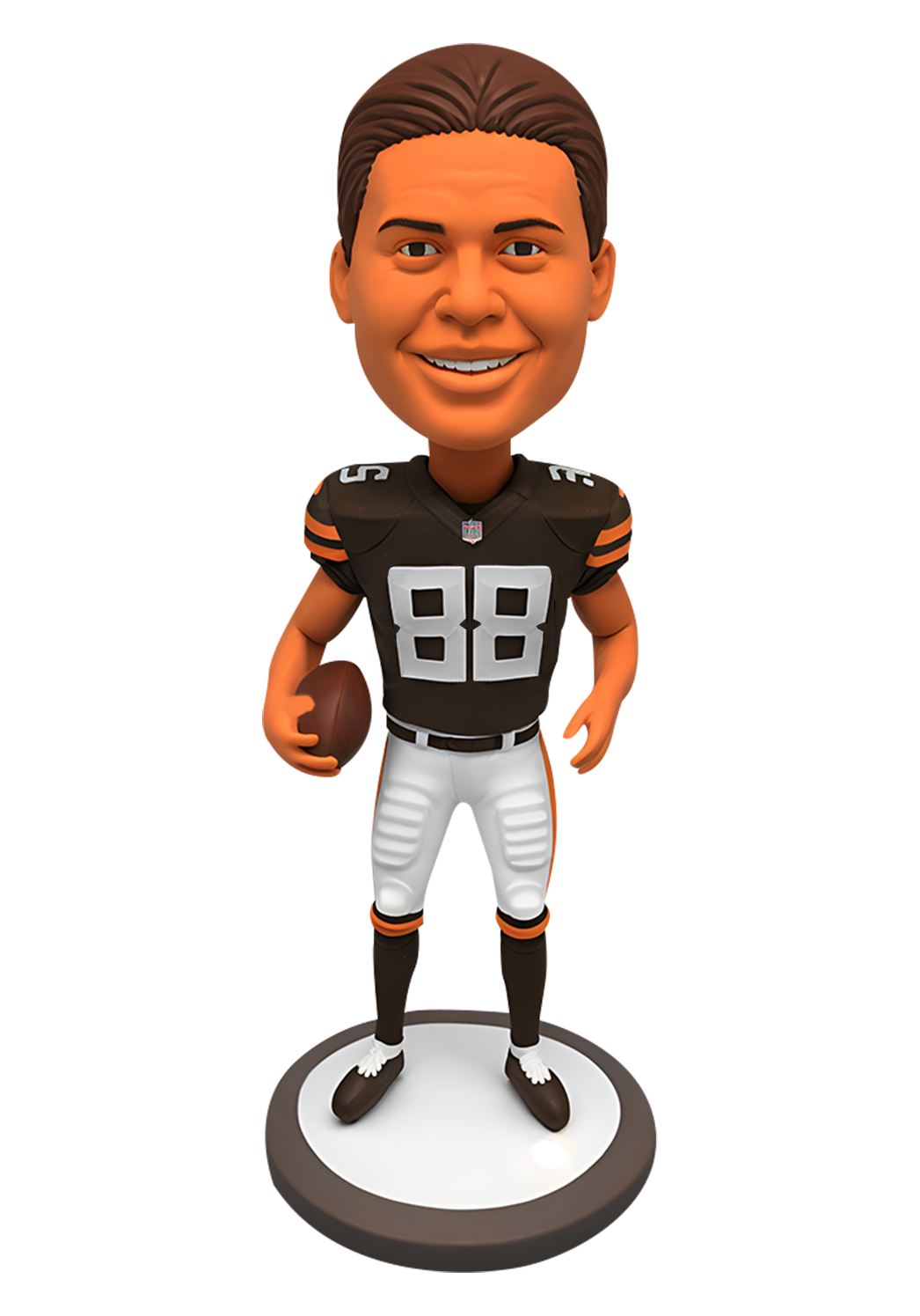 Browns Football Buddy Custom Bobblehead-1