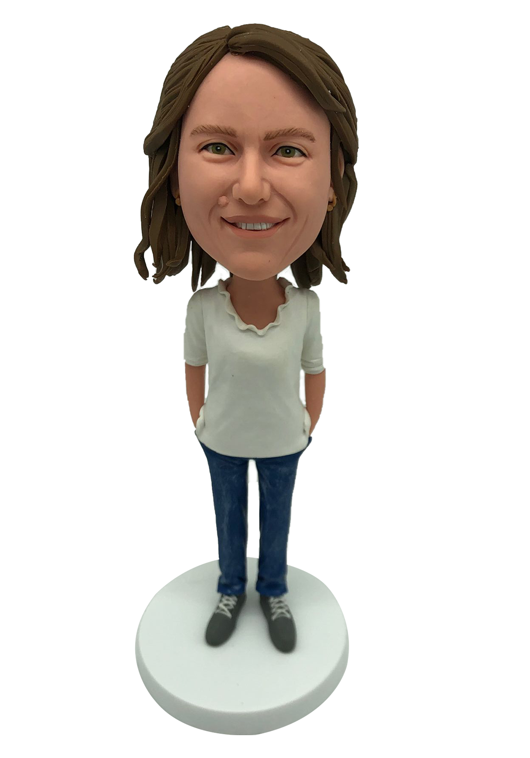 Casual Woman Custom Bobblehead-1