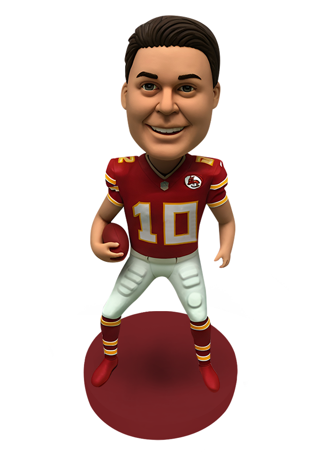 Chiefs Football Buddy Custom Bobblehead-2