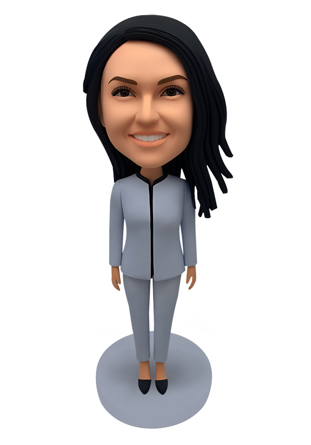 Elegant Woman Custom Bobblehead-18