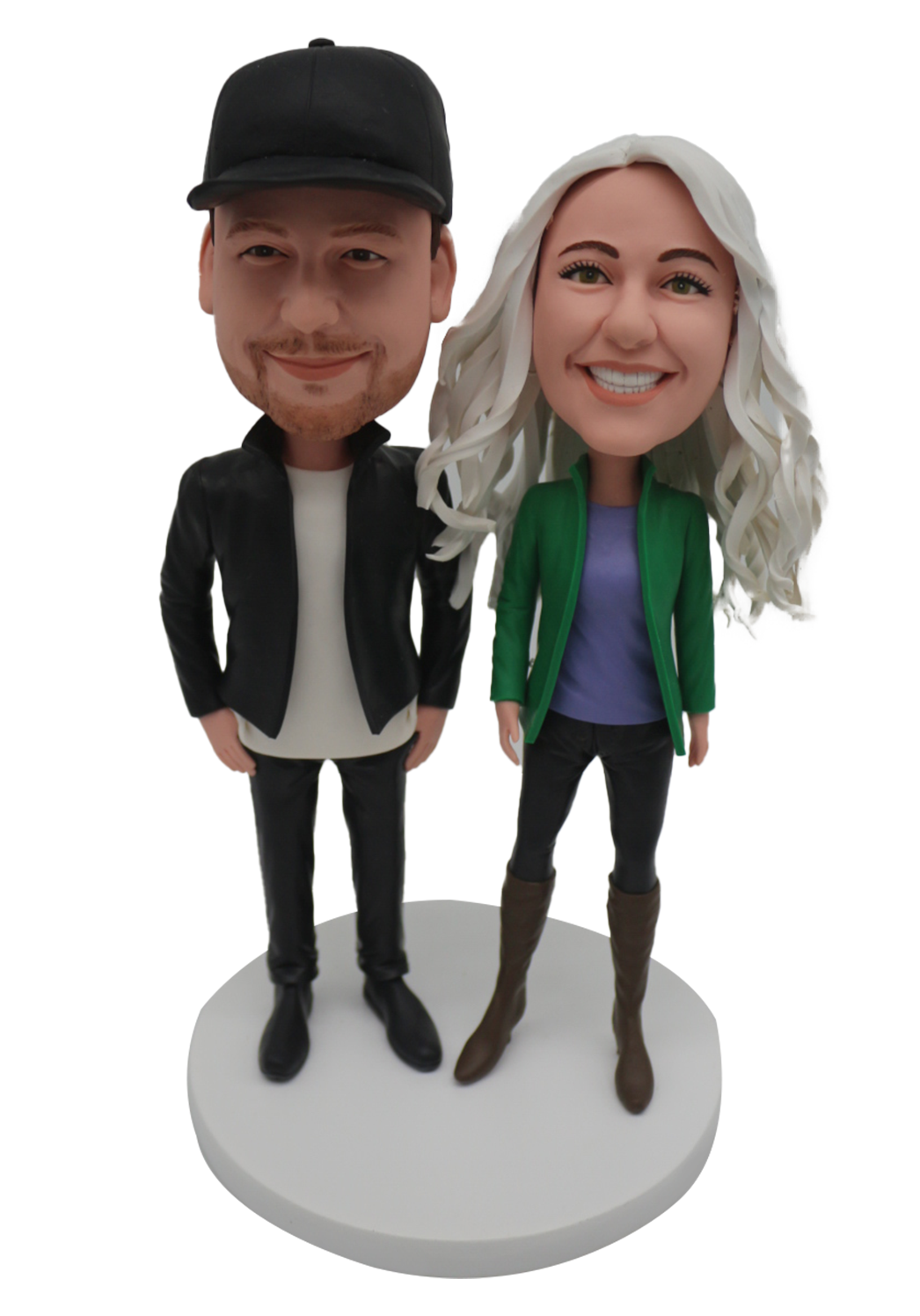 Fashion Couple Custom Bobblehead-2