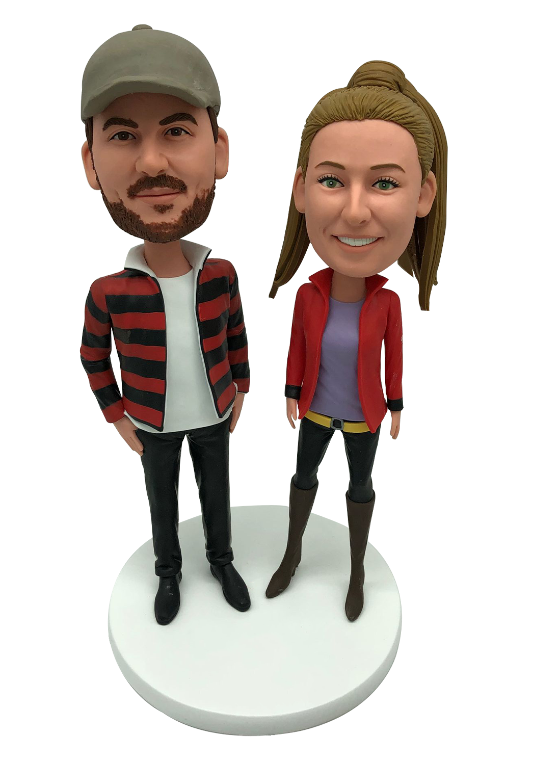 Fashion Couple Custom Bobblehead
