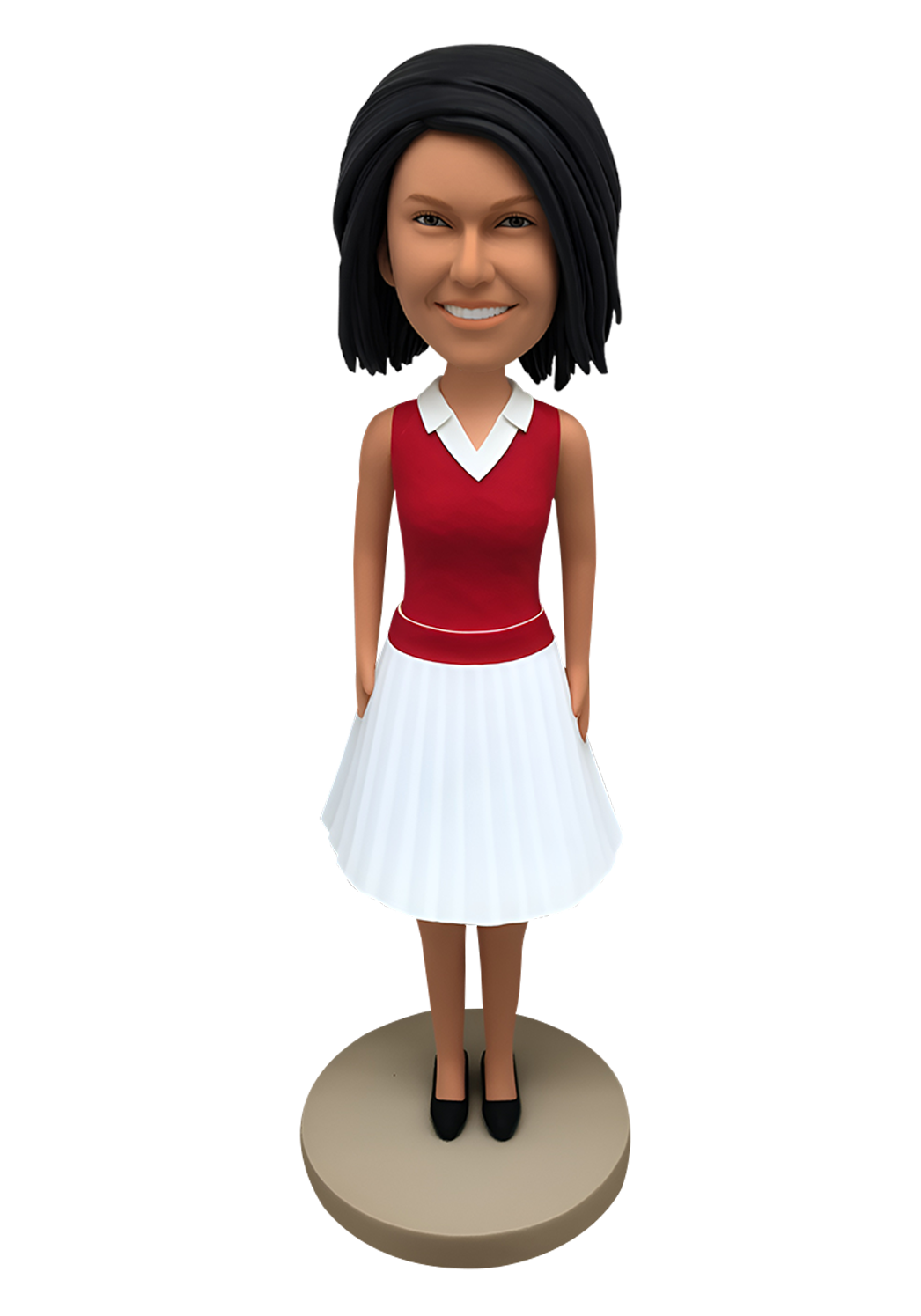 Fashional Woman Custom Bobblehead-14