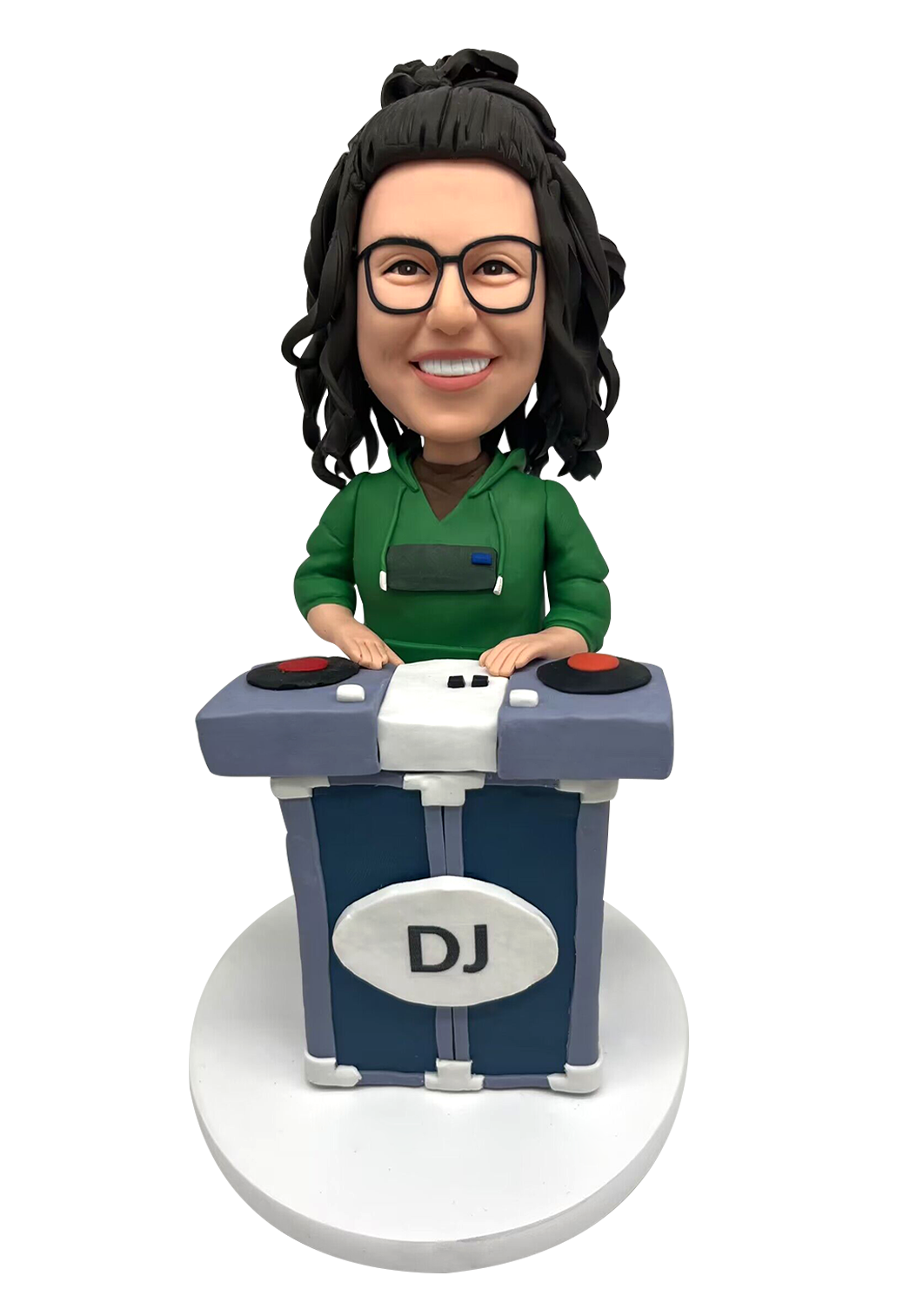 Female DJ Custom Bobblehead