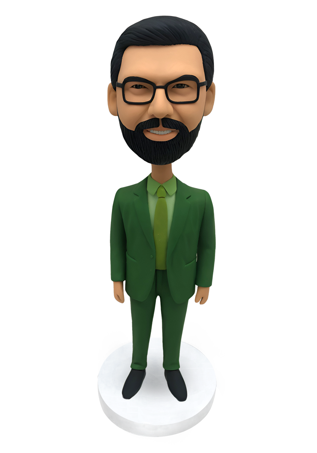 Green Suit Custom Bobblehead-2