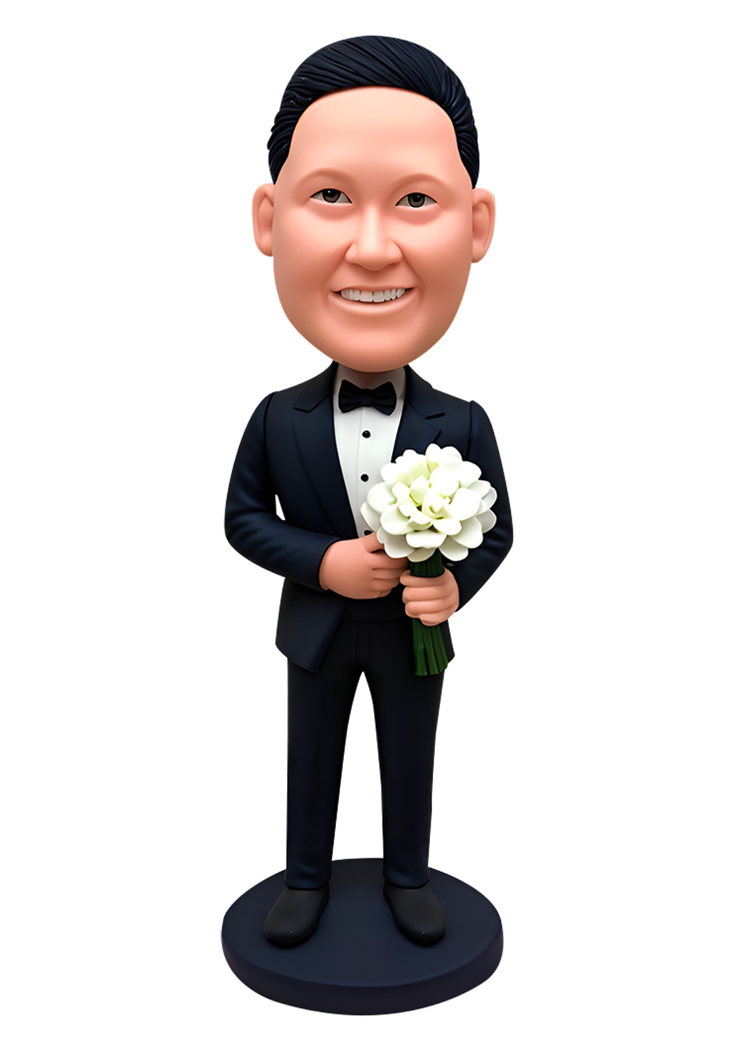 Handsome Groom Custom Bobblehead