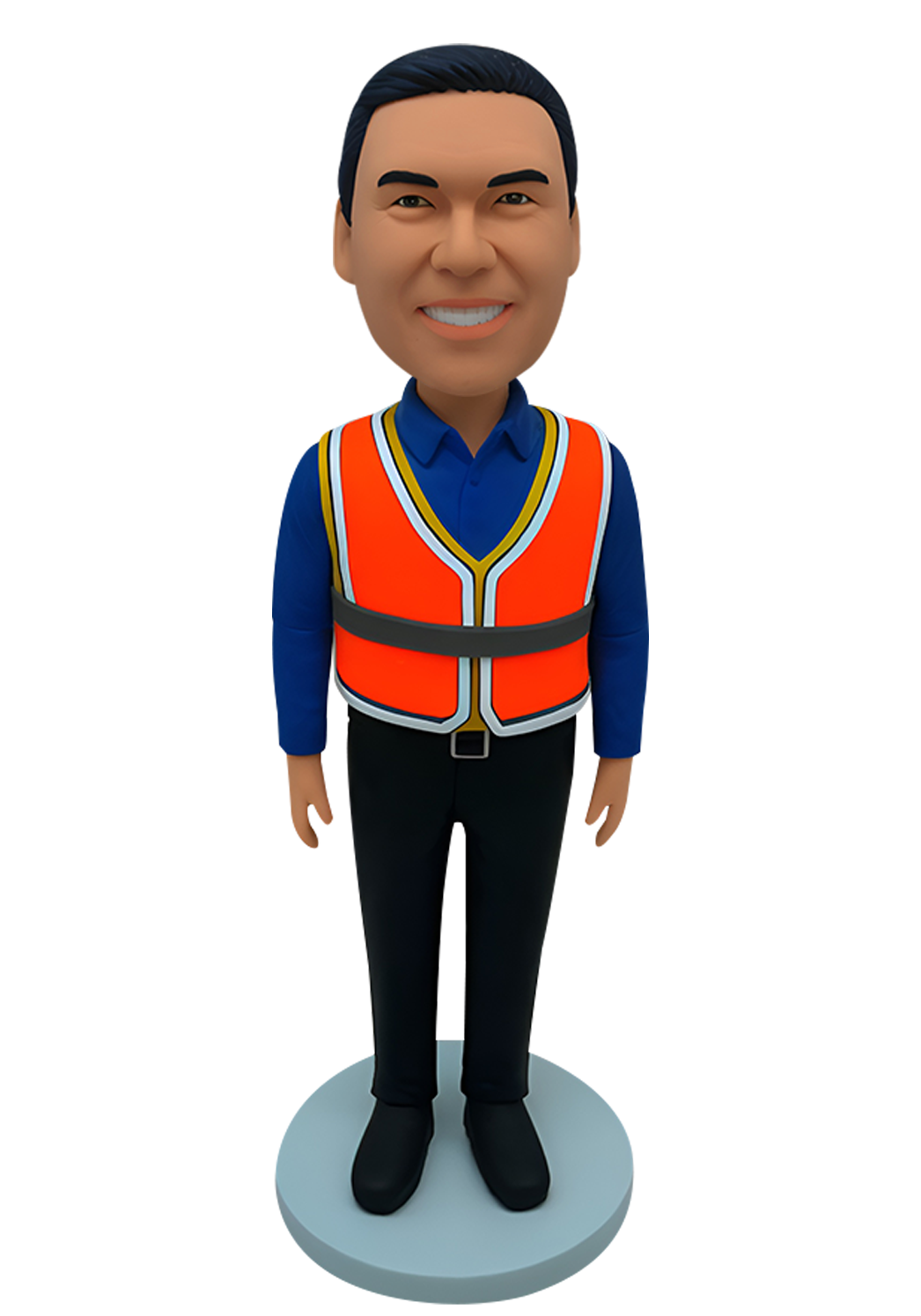 Hi-Vis Safety Vest Custom Bobblehead-2
