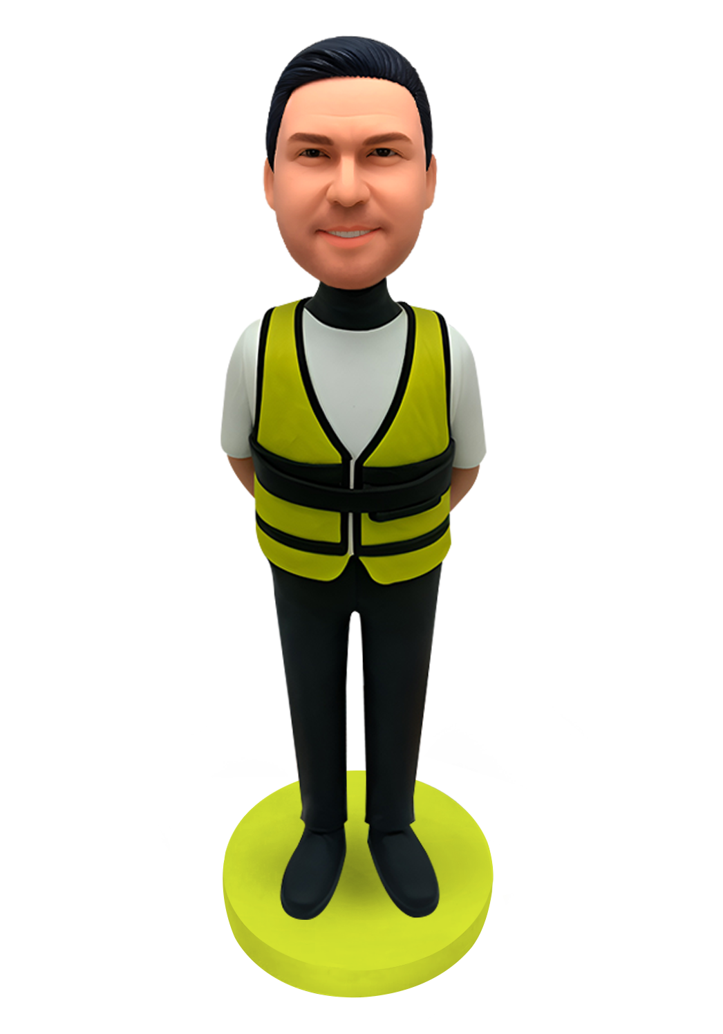 Hi-Vis Safety Vest Custom Bobblehead-9