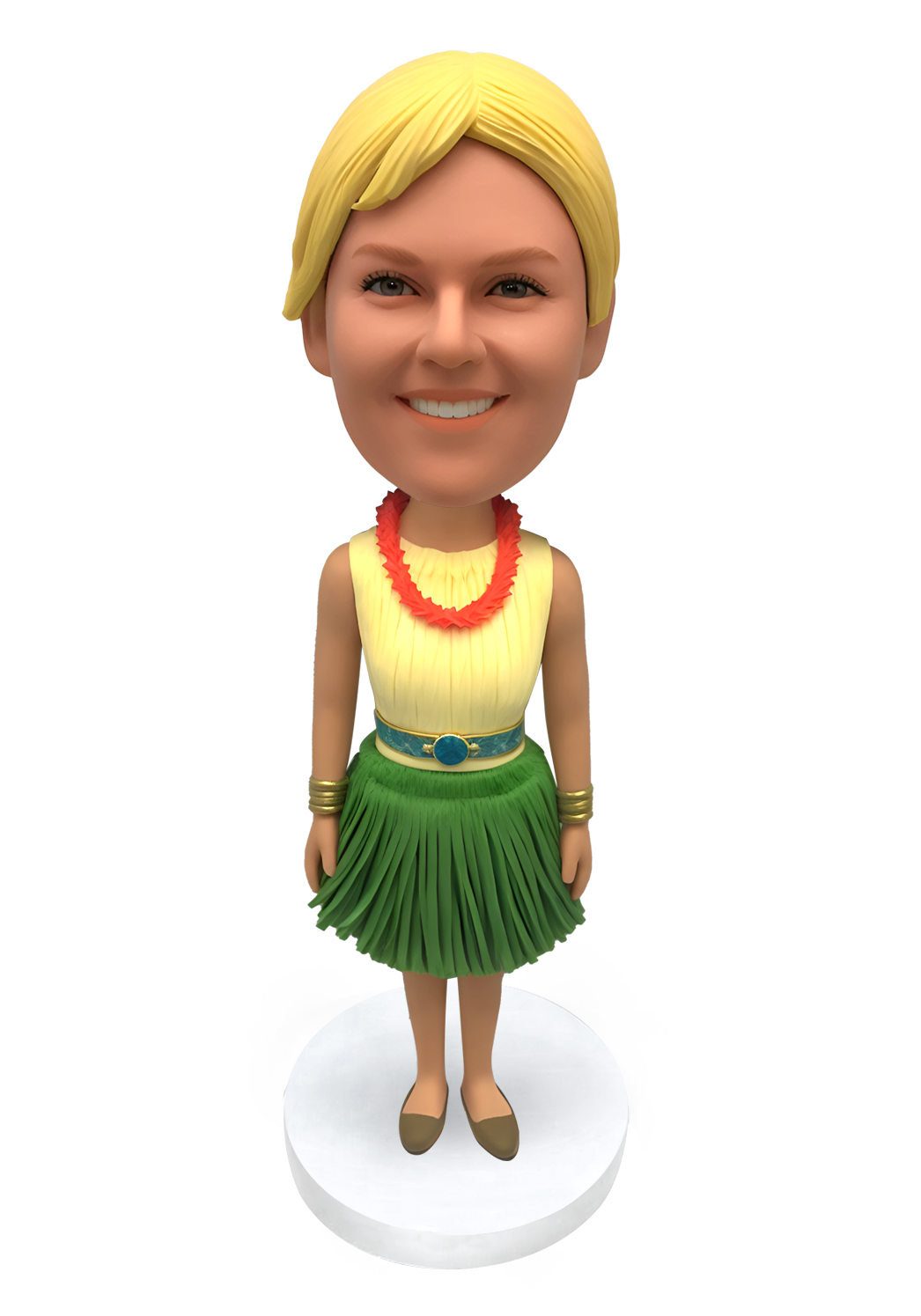Hula Dancer Custom Bobblehead-2