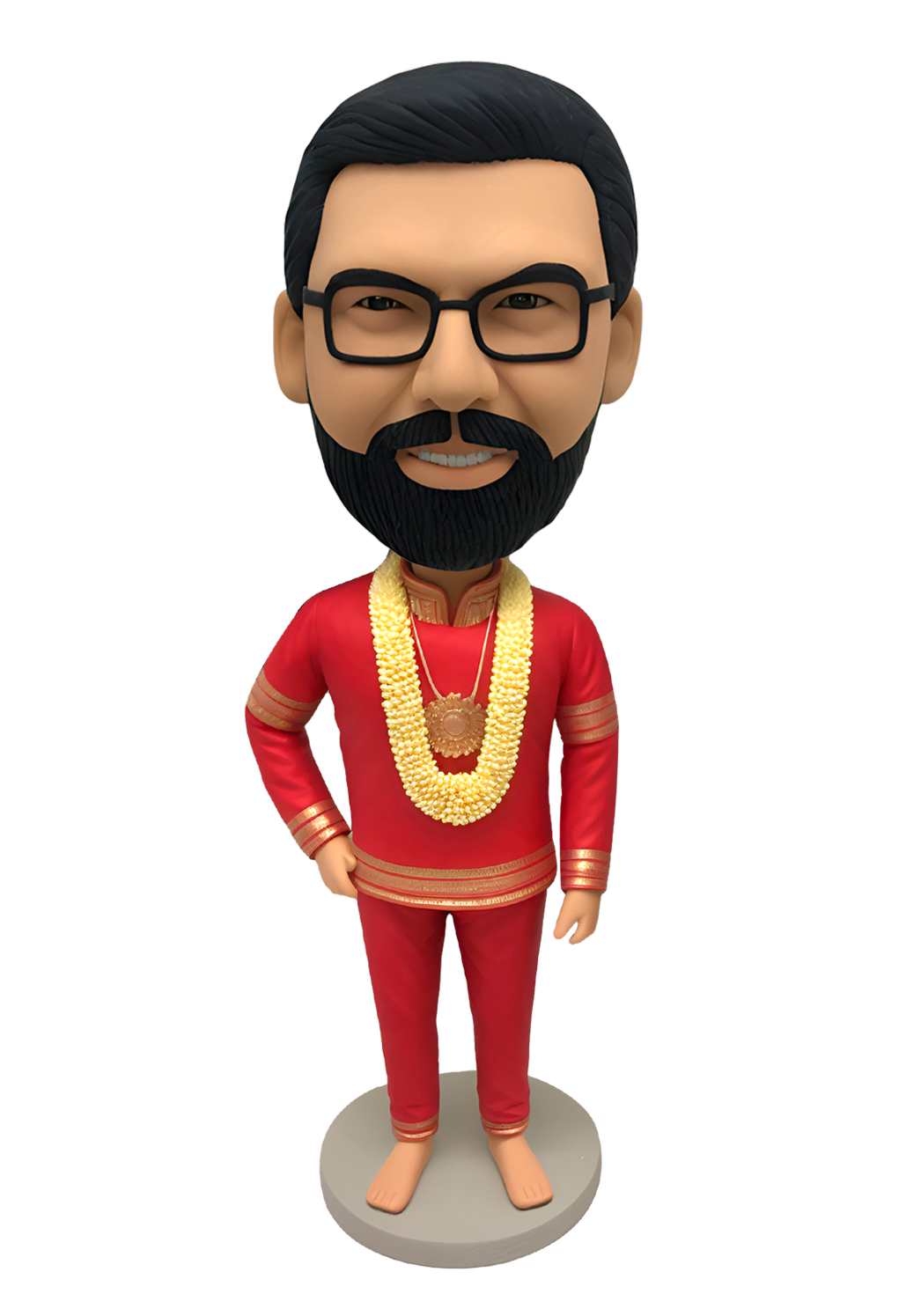 Indian Outfit Custom Bobblehead-14