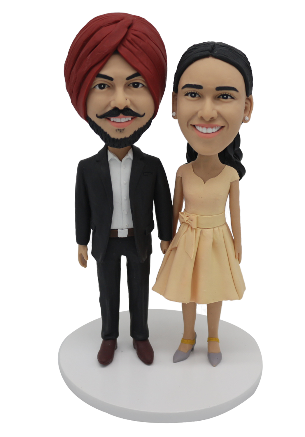 Indian Wedding Custom Bobblehead-3