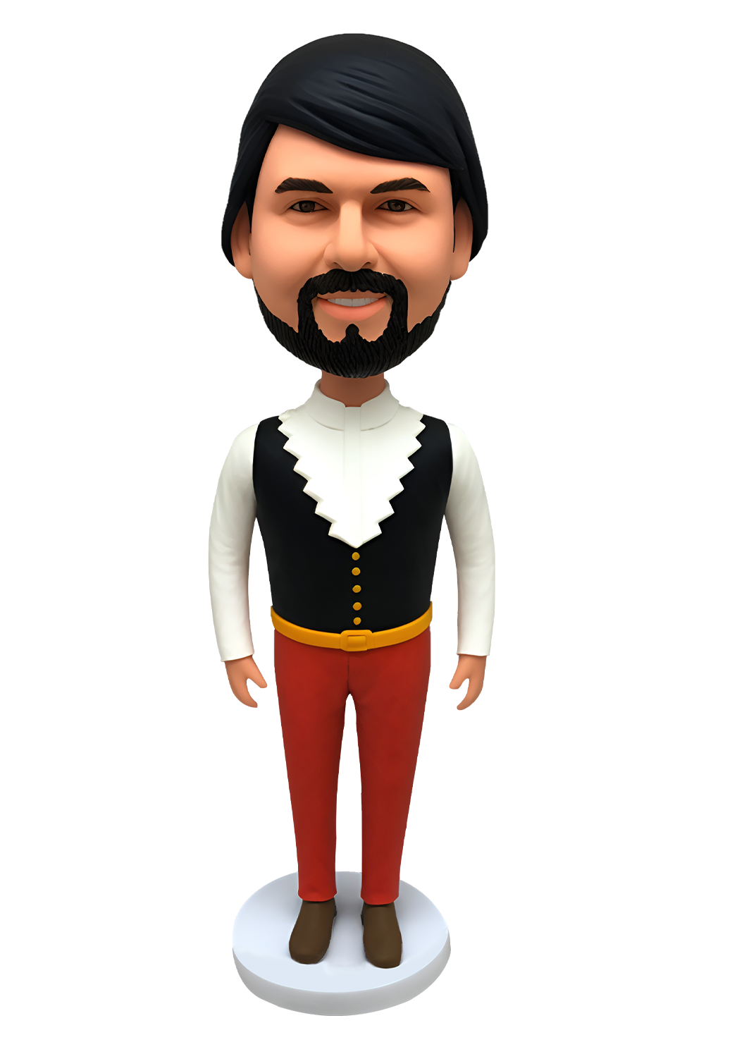 Italy Traditional Outfit Custom Bobblehead-4