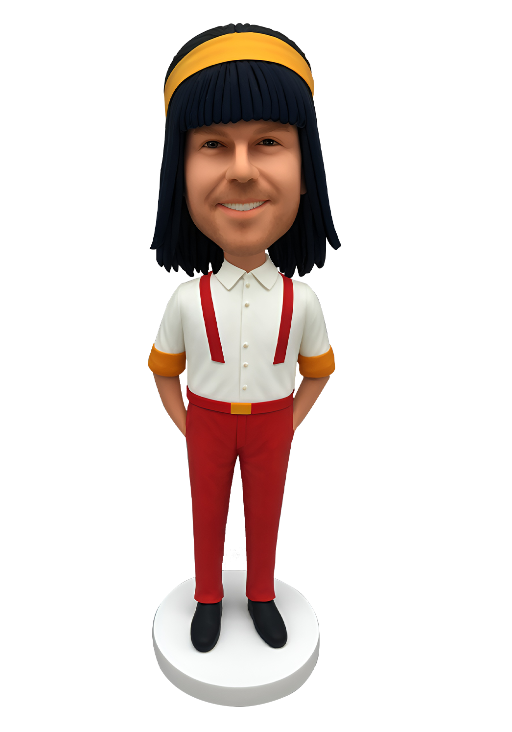 Italy Traditional Outfit Custom Bobblehead-5