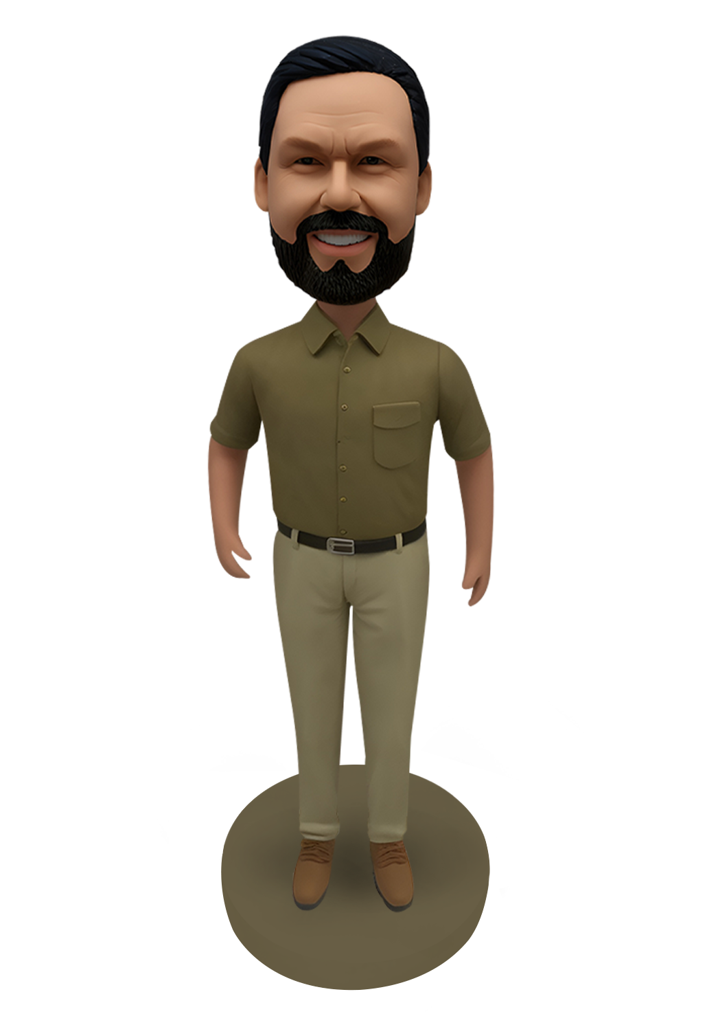 Khaki Man Custom Bobblehead-4