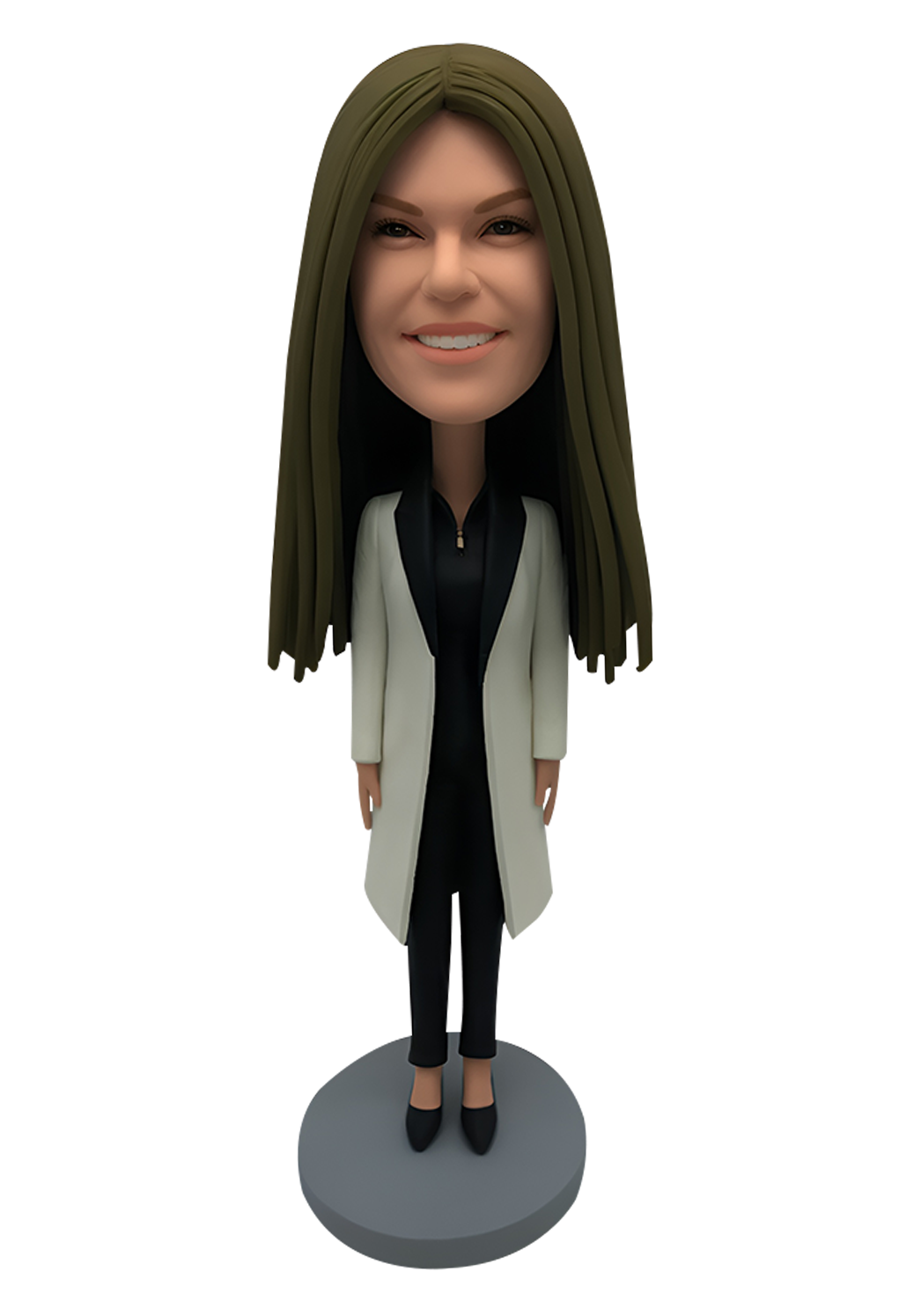 Lady with Bag Custom Bobblehead-2