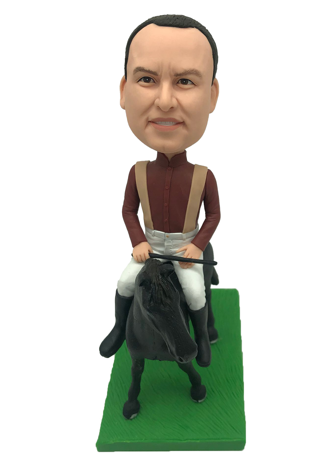 Male Jockey Custom Bobblehead