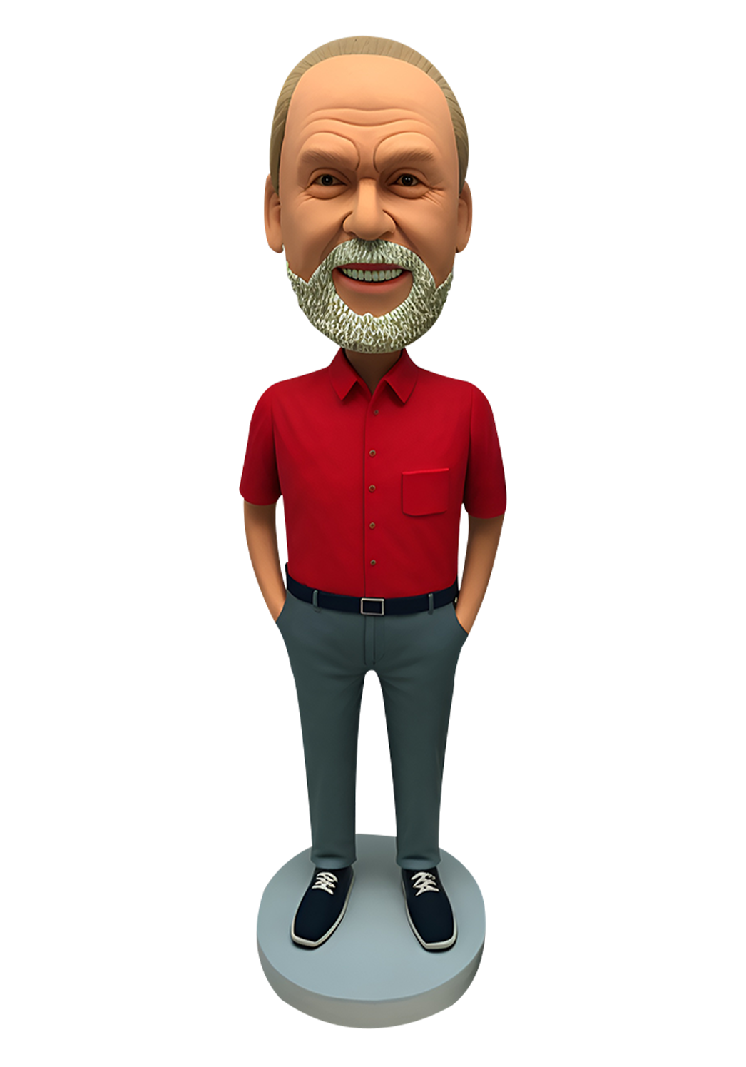 Man in Shirt Custom Bobblehead-5