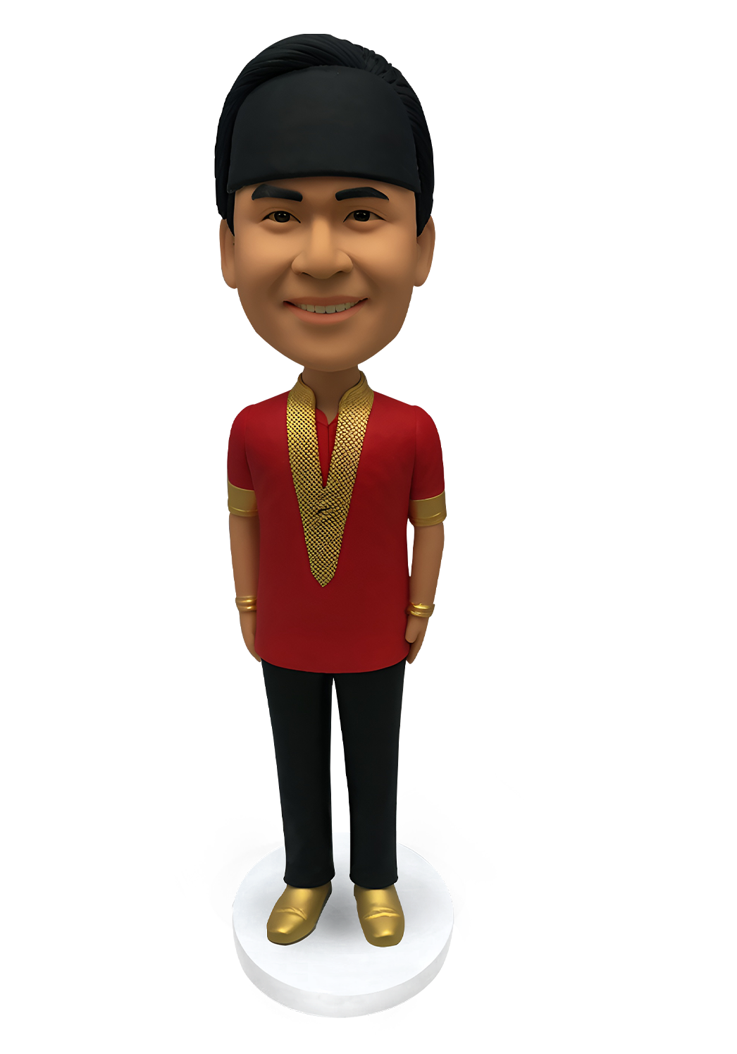 Myanmar Outfit Custom Bobblehead-4