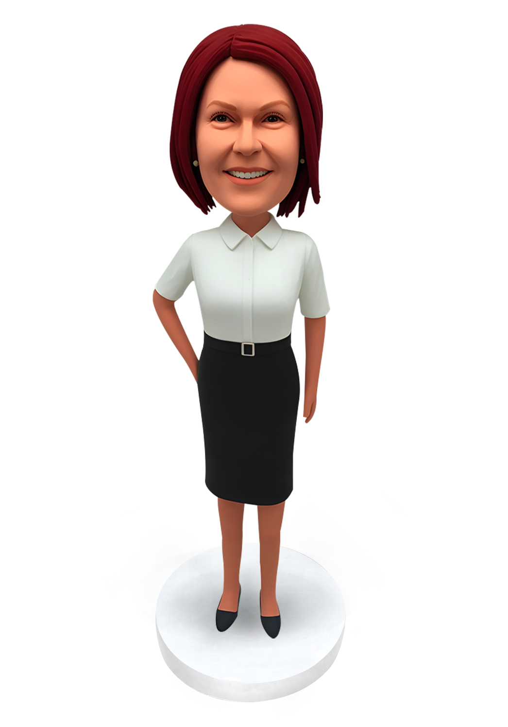 Office Lady Custom Bobblehead-3