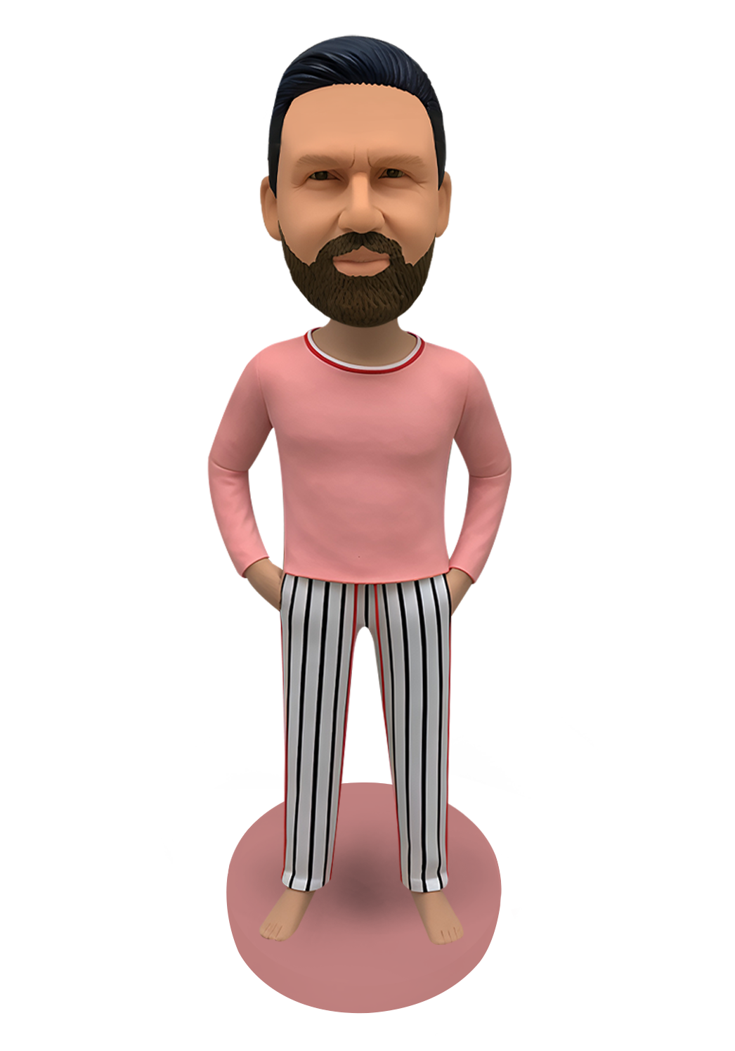 Pajamas Man Custom Bobblehead-2