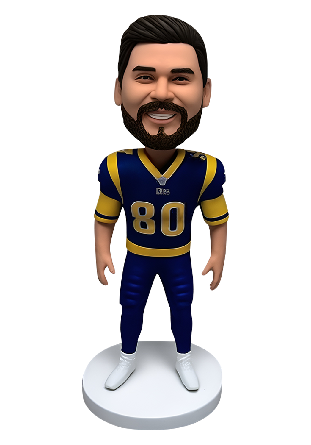 Rams Football Buddy Custom Bobblehead