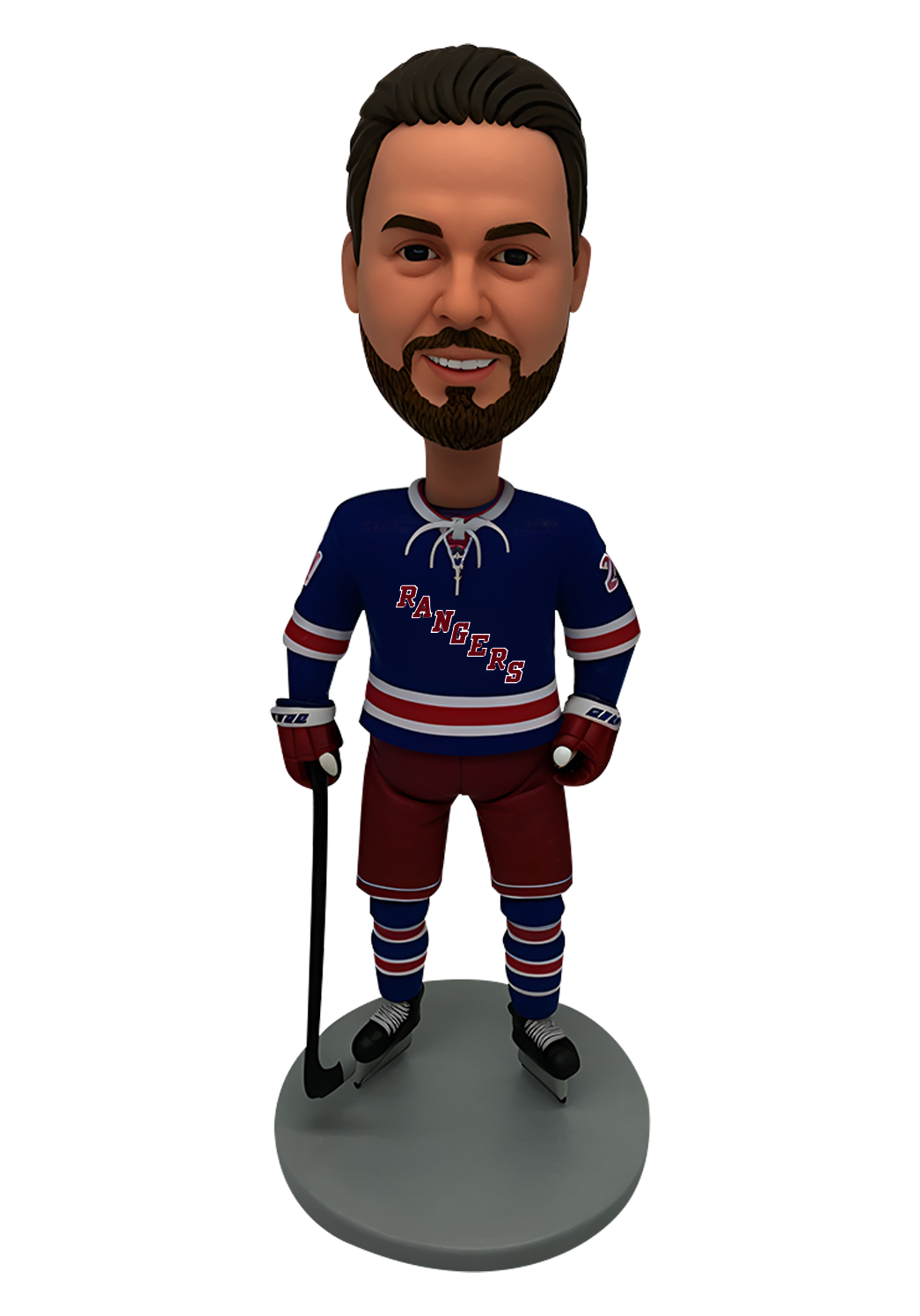 Rangers Hockey Buddy Custom Bobblehead-1