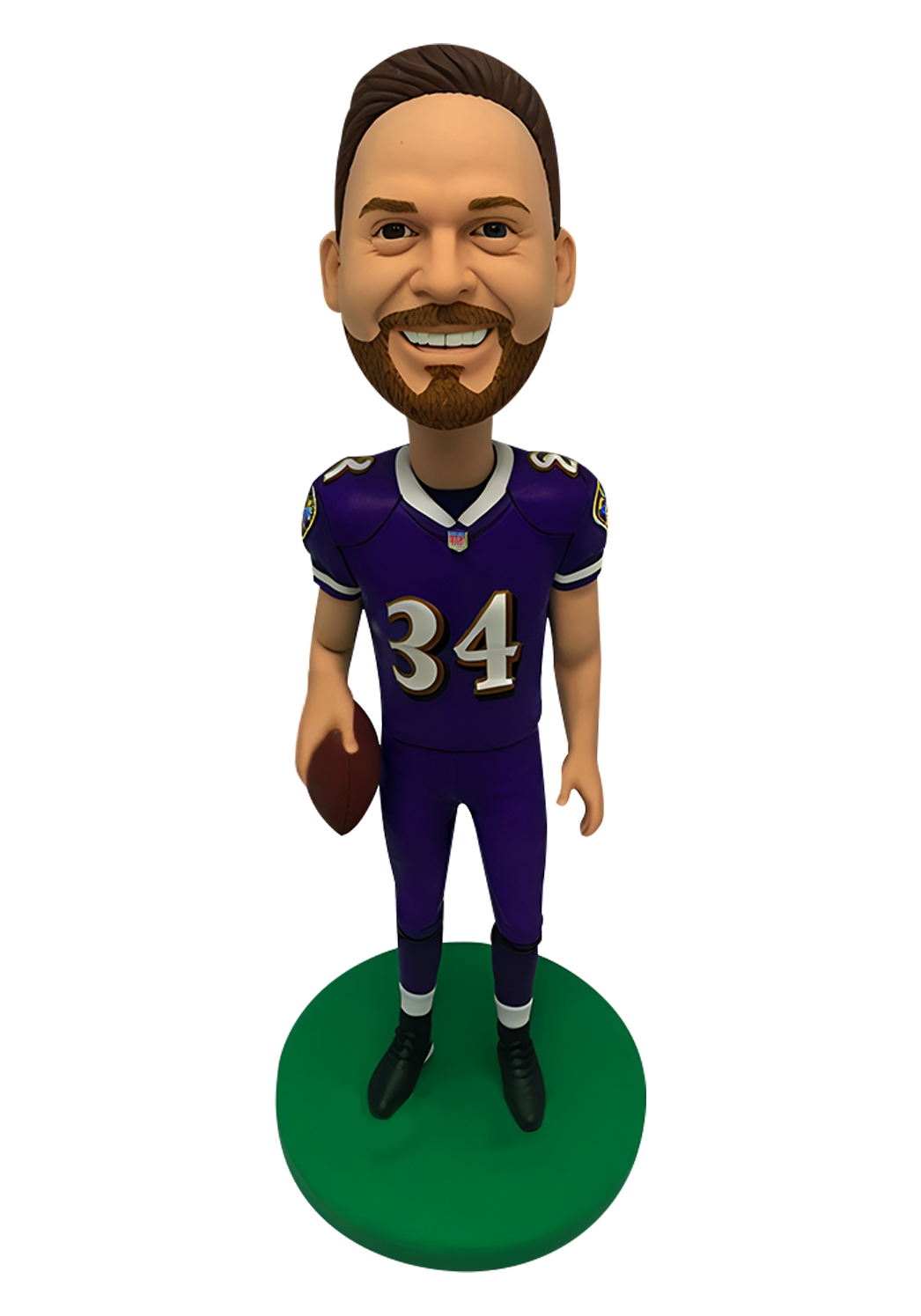 Ravens Football Buddy Custom Bobblehead-1