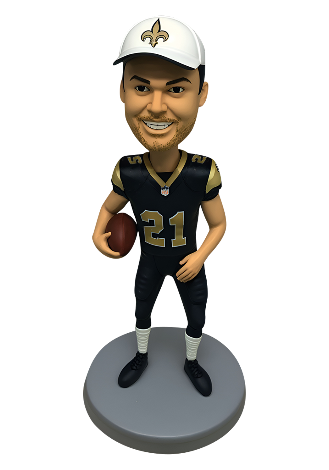 Saints Football Buddy Custom Bobblehead-2
