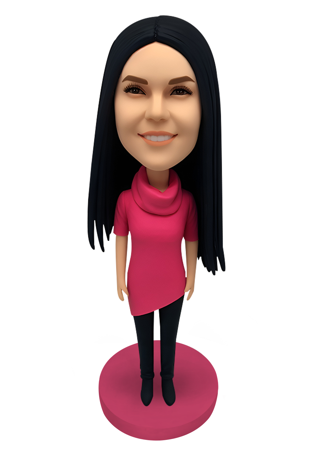Scarf Girl Custom Bobblehead-6