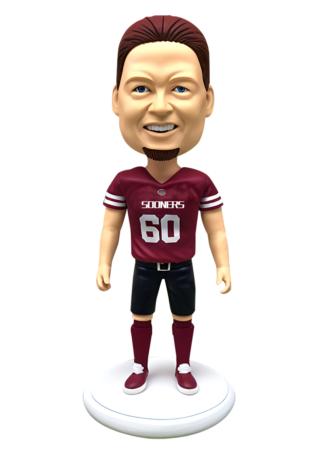 Sooners Football Buddy Custom Bobblehead