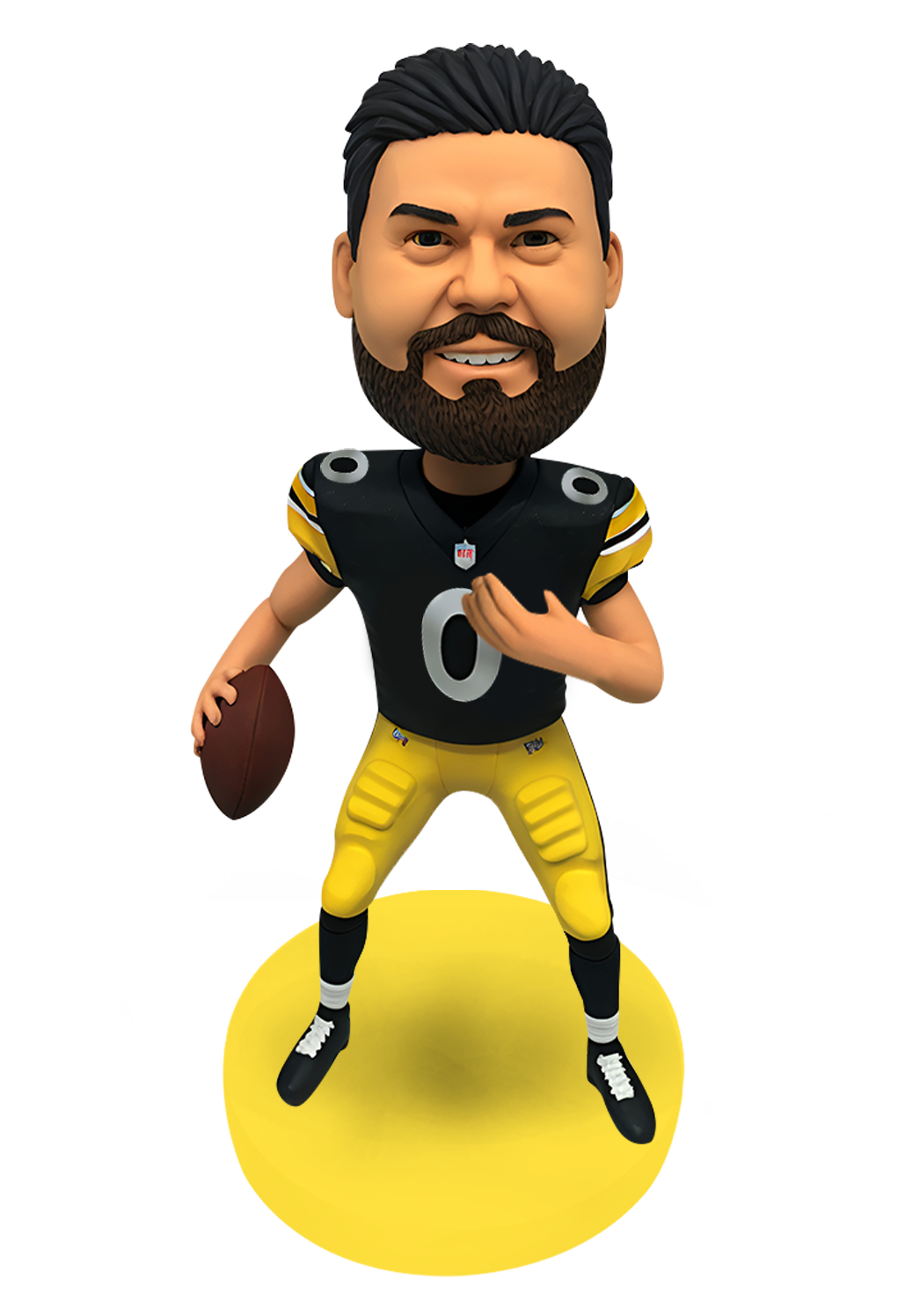 Steelers Football Buddy Custom Bobblehead