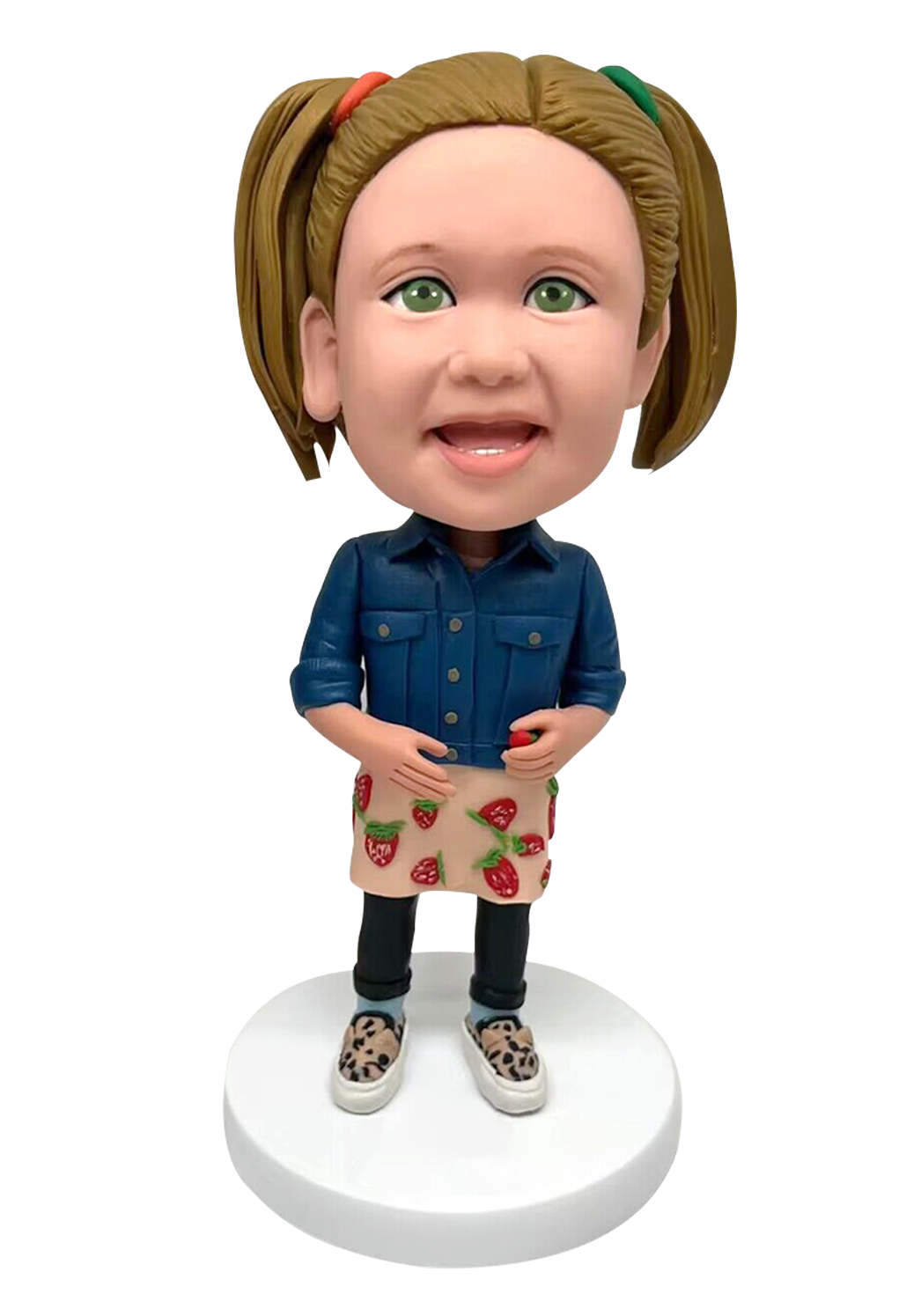 Strawberry Girl Custom Bobblehead