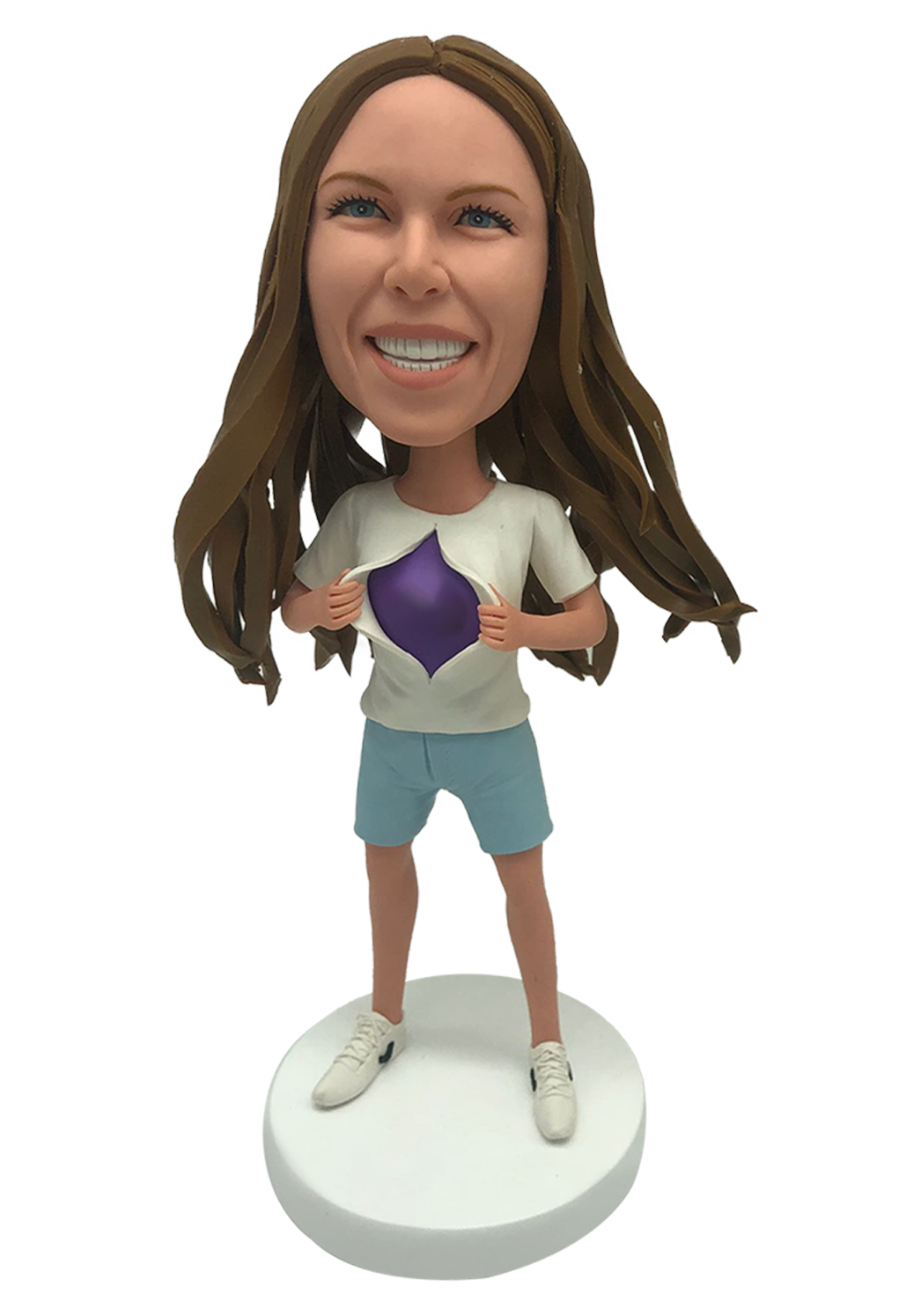 Super Lady Custom Bobblehead-4