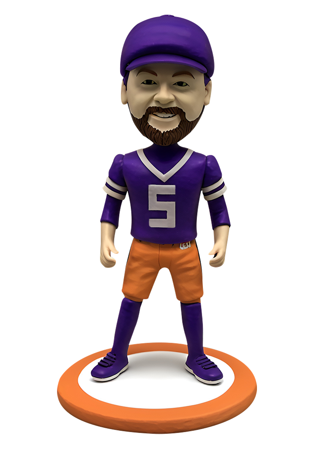 Tigers Football Buddy Custom Bobblehead-1
