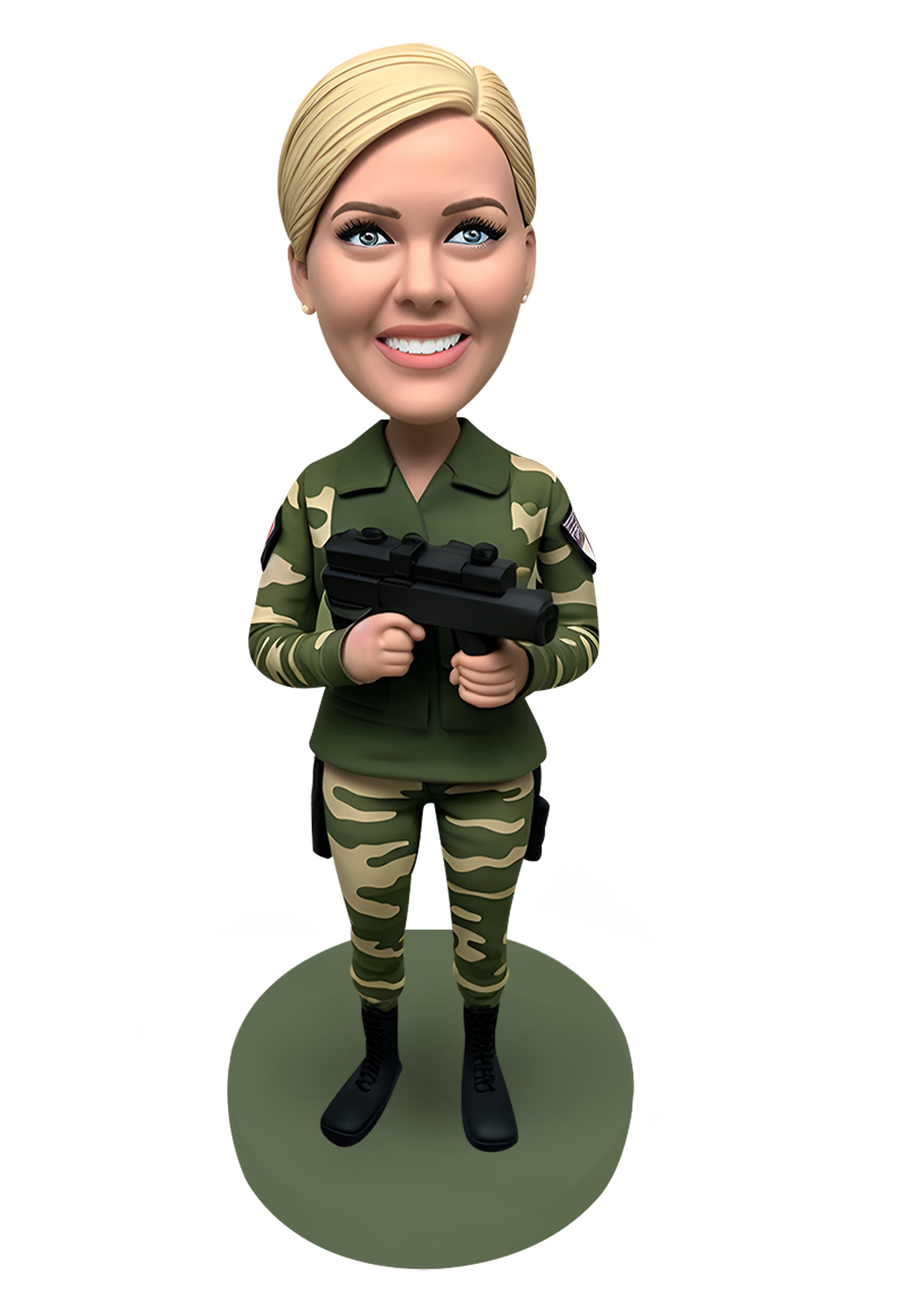 Us Army Female Custom Bobblehead-2