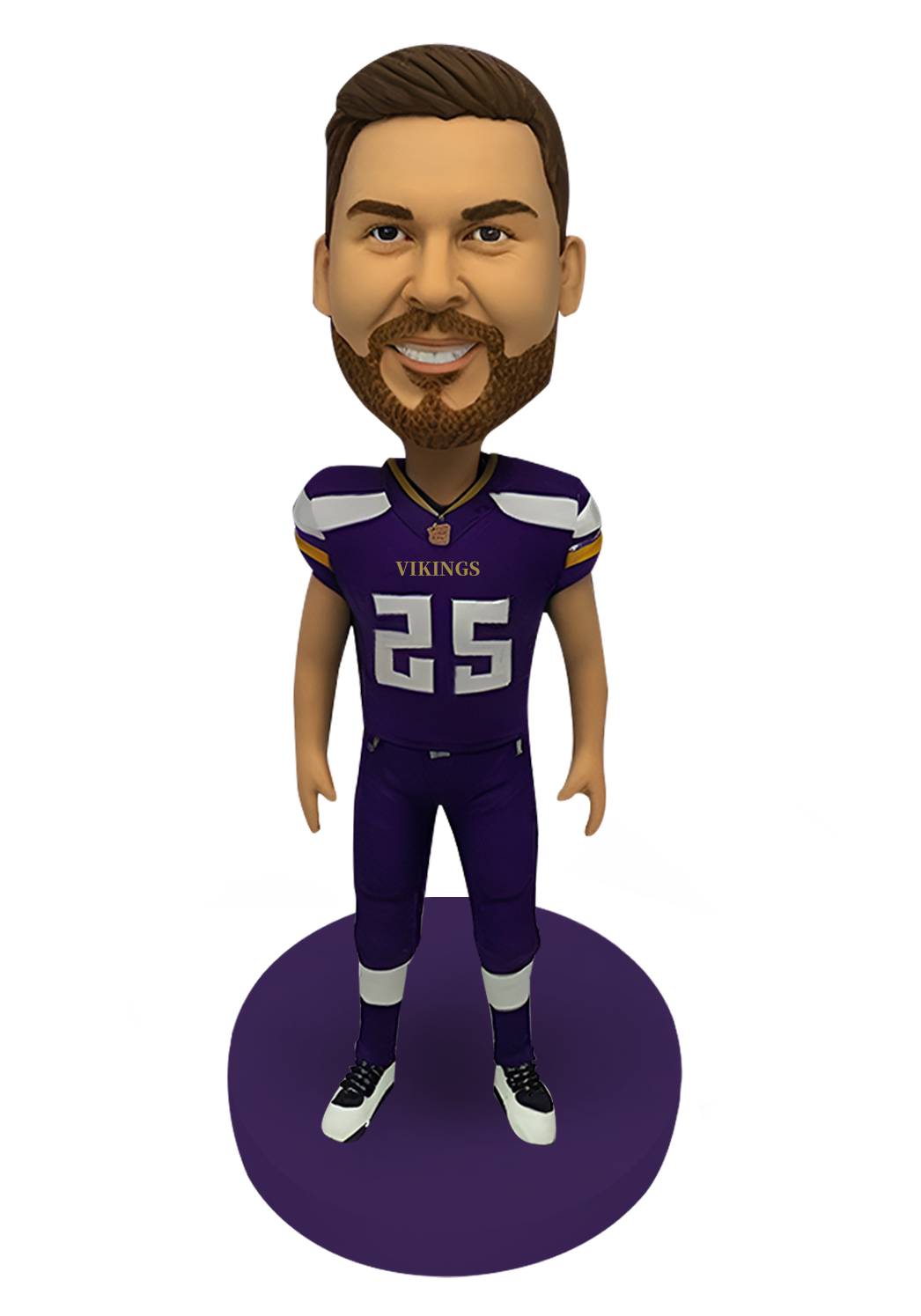 Vikings Football Buddy Custom Bobblehead