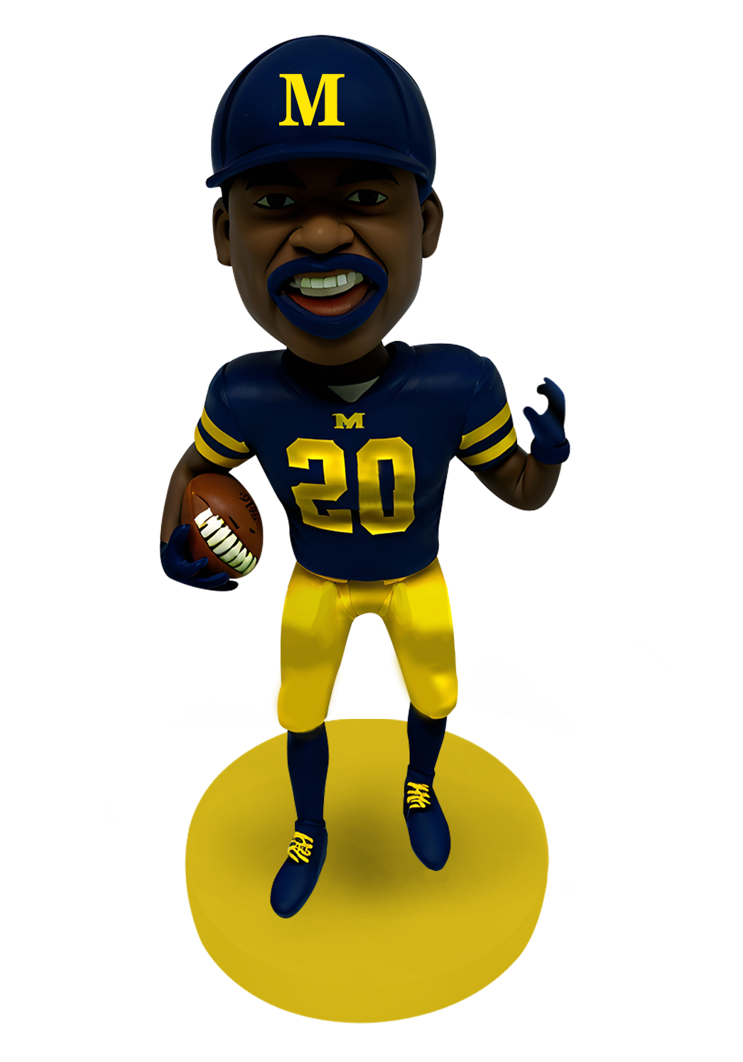 Wolverines Football Buddy Custom Bobblehead-2