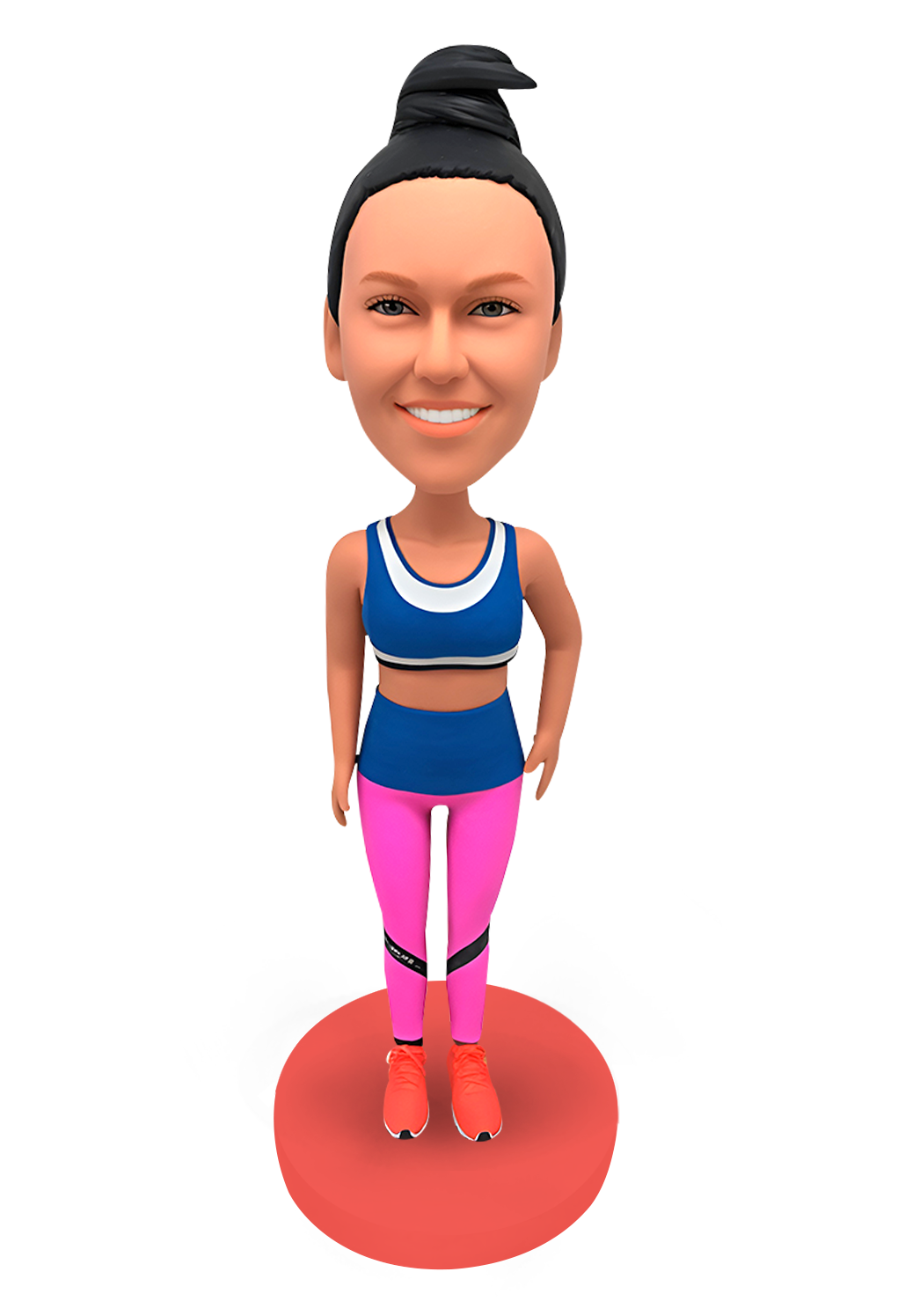 Yoga Girl Custom Bobblehead-2