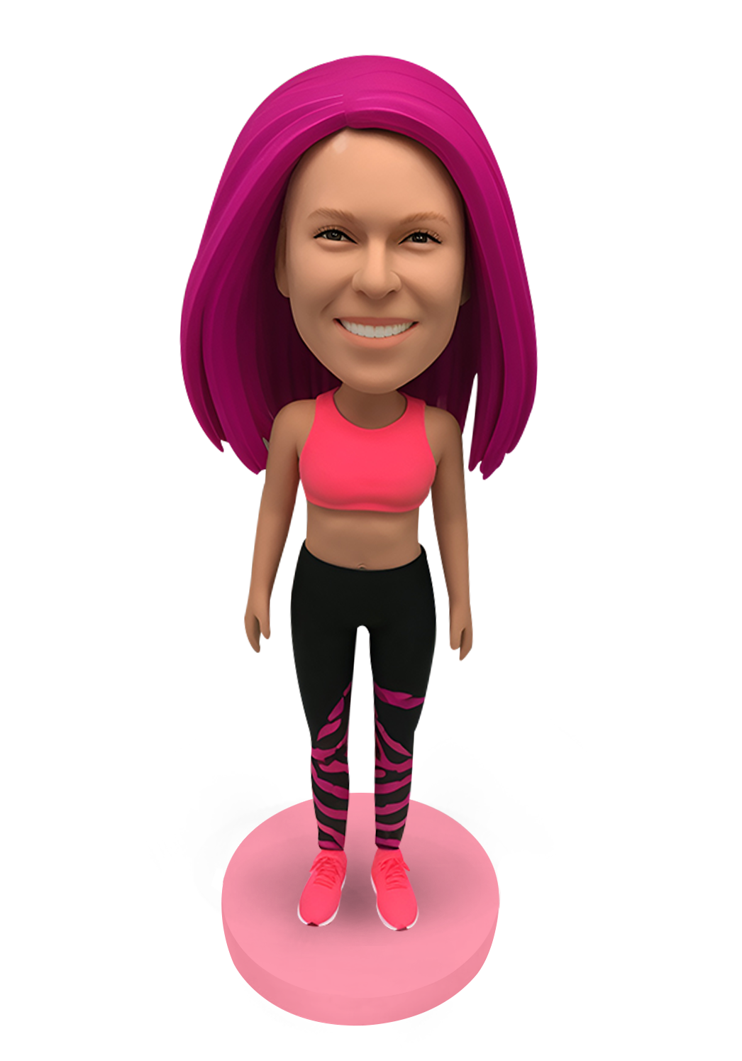 Yoga Girl Custom Bobblehead-9