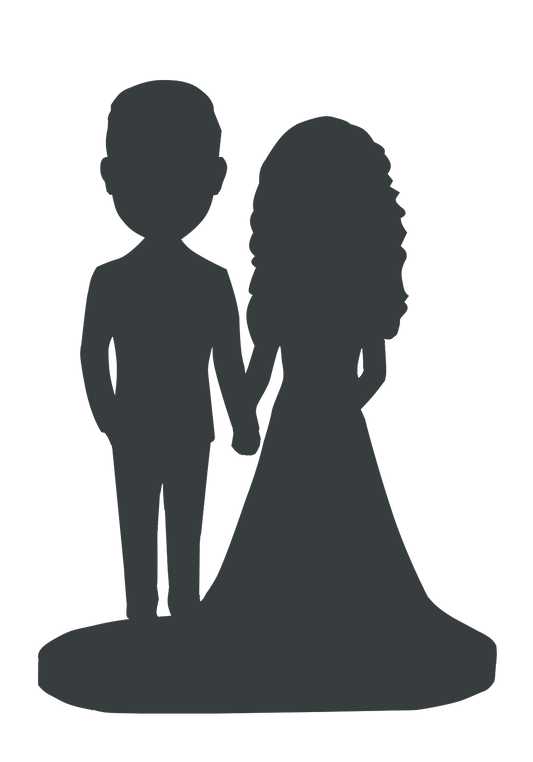 Fully Custom Couple Bobbleheads