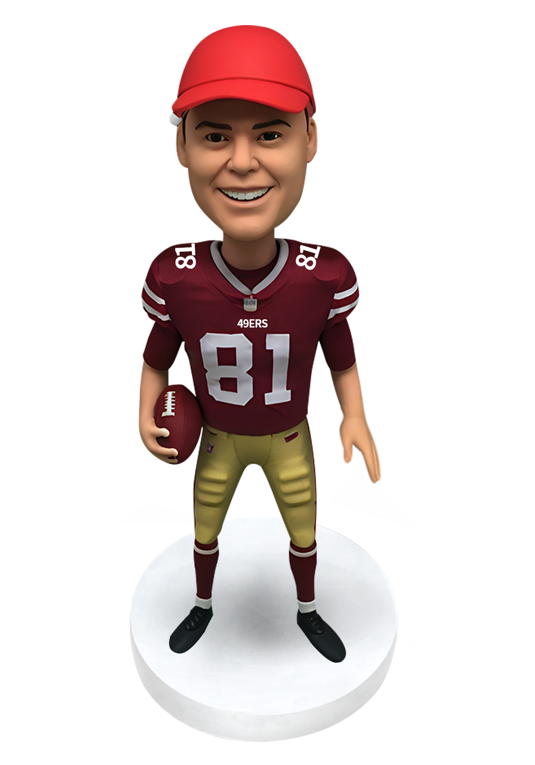 49ers Football Buddy Custom Bobblehead-1
