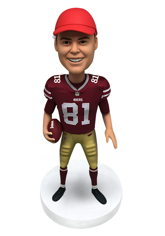 49ers Football Buddy Custom Bobblehead-1