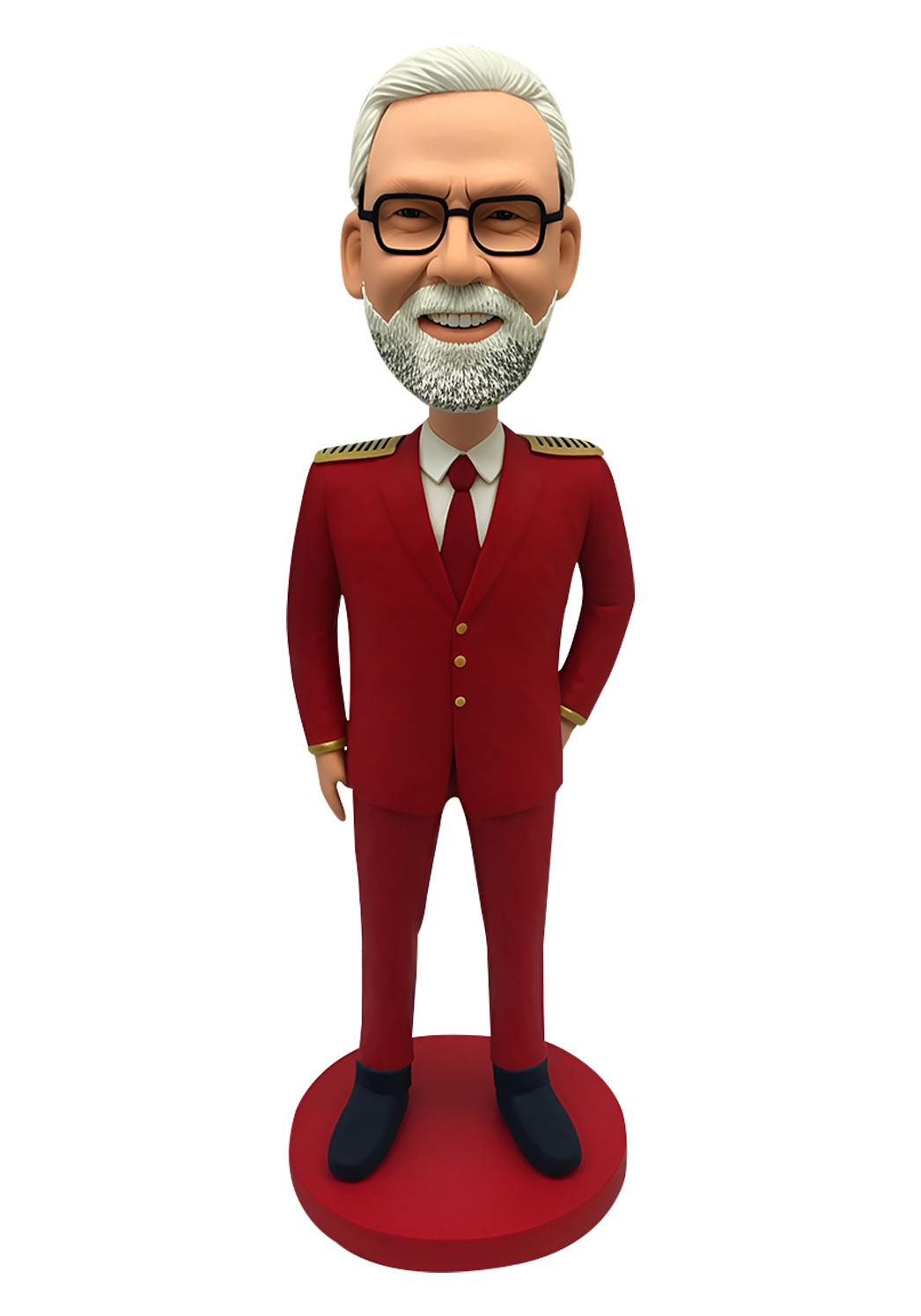 Airline Captain Custom Bobblehead-3
